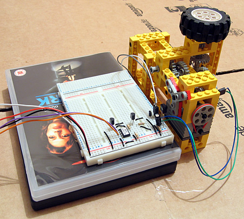 360&deg; photo hardware built out of Lego Technic pieces