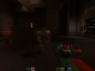 Anaglyph rendering example