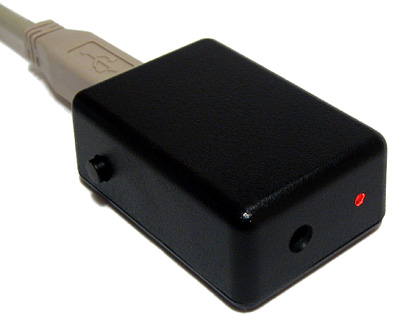 Finished USB remote control receiver