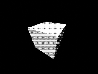 dsPIC33 VDC spinning cube demo