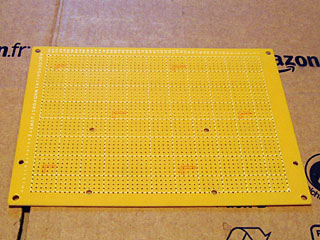 Holes drilled to support the VDC