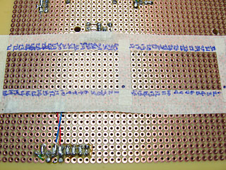 Z80 and SRAM pin numbers marked
