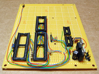 Z80 and AVR data bus connections