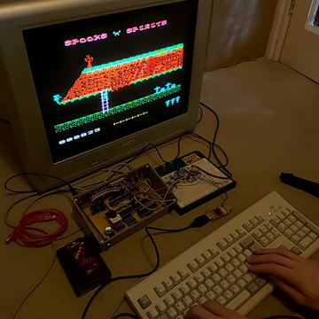 'Spooks'n'Spirits' BBC Micro game