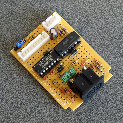 The tape interface circuit board.