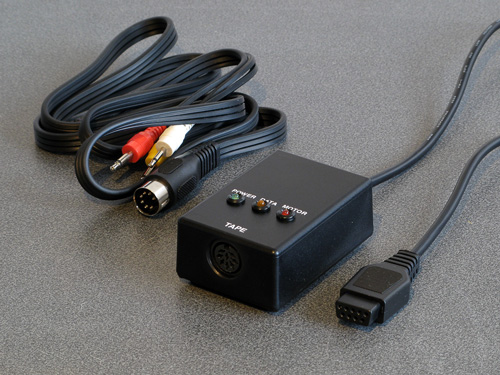 The tape interface installed in its enclosure.