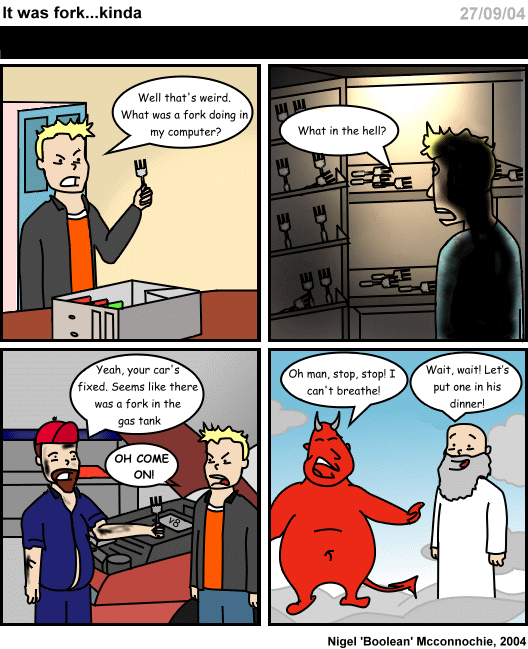 It was fork&hellip; kinda
