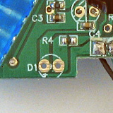 D1 LED polarity detail